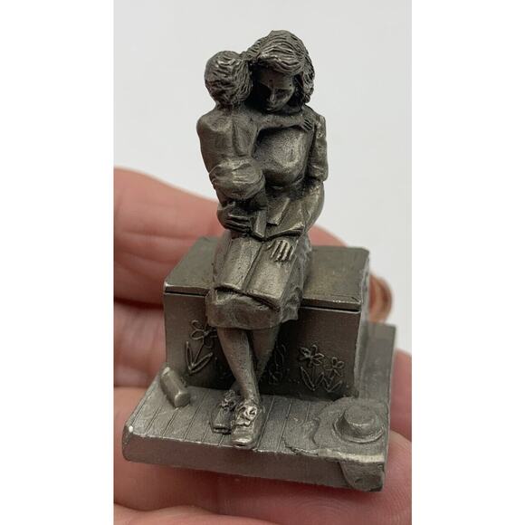 Vtg 1978-1980 Saturday Evening Post Pewter 23 Pc. Parade of American People - Picture 2 of 16